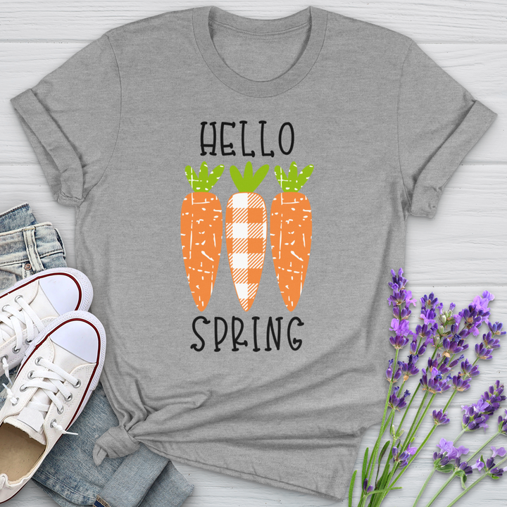 Hello Spring Carrots Softstyle Tee