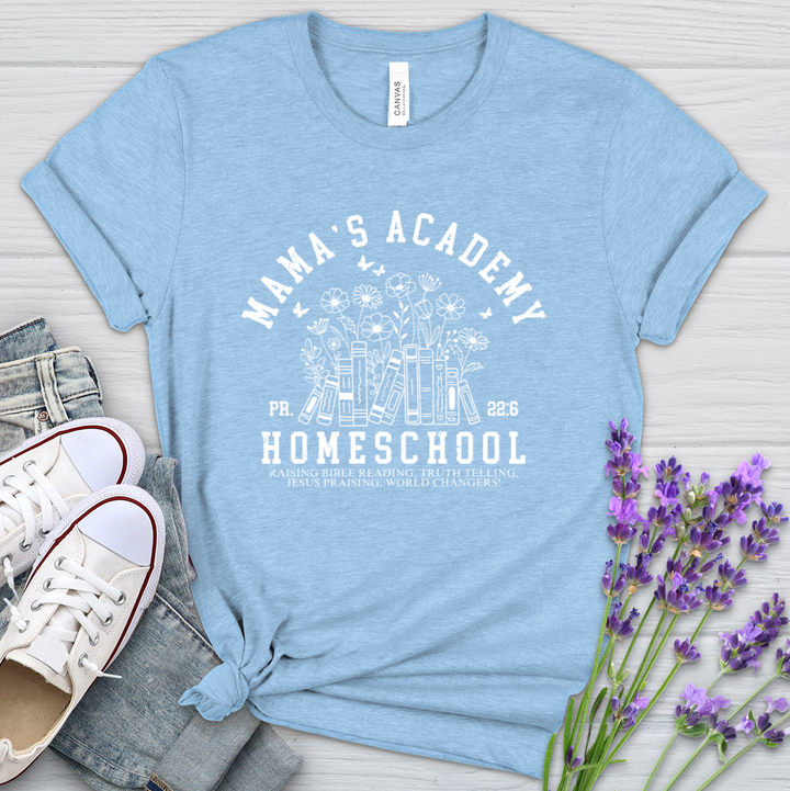 Homeschool Academy Heathered Tee