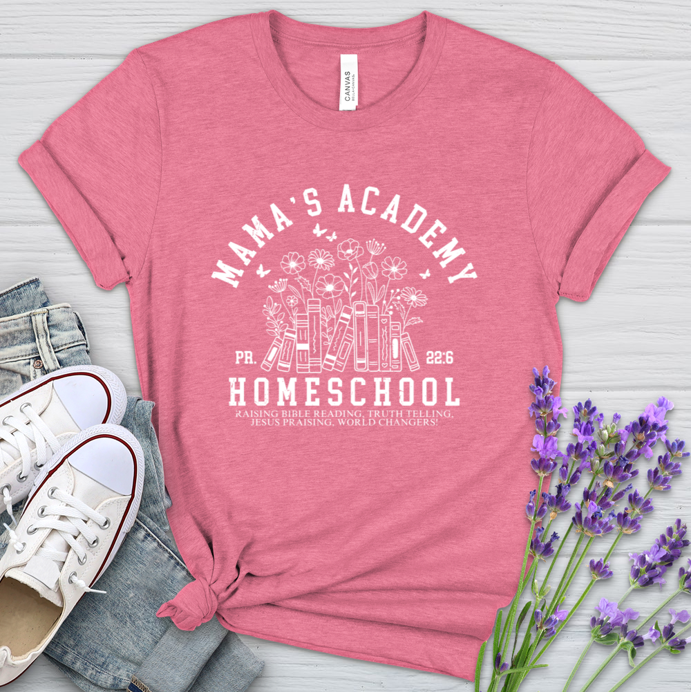 Homeschool Academy Heathered Tee