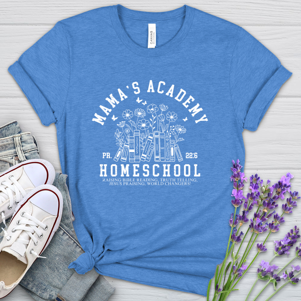 Homeschool Academy Heathered Tee