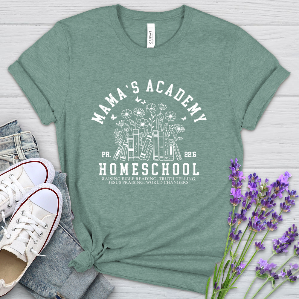 Homeschool Academy Heathered Tee