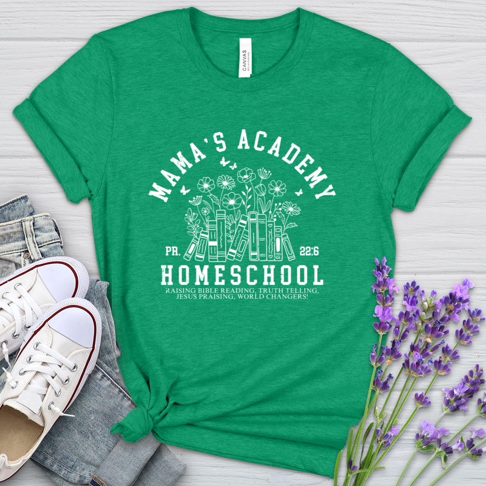 Homeschool Academy Heathered Tee