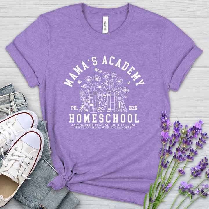 Homeschool Academy Heathered Tee