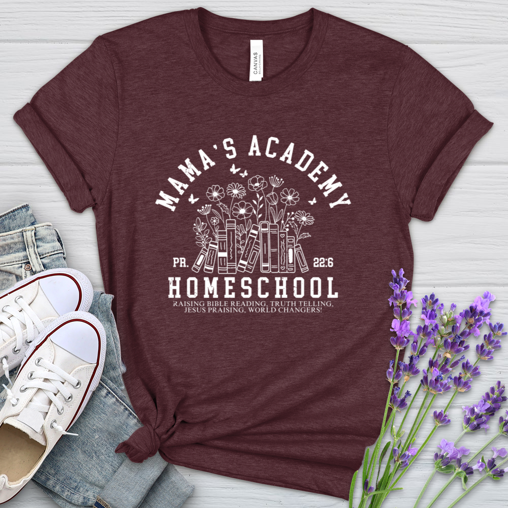 Homeschool Academy Heathered Tee