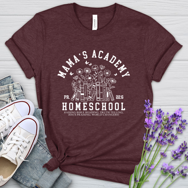 Homeschool Academy Heathered Tee