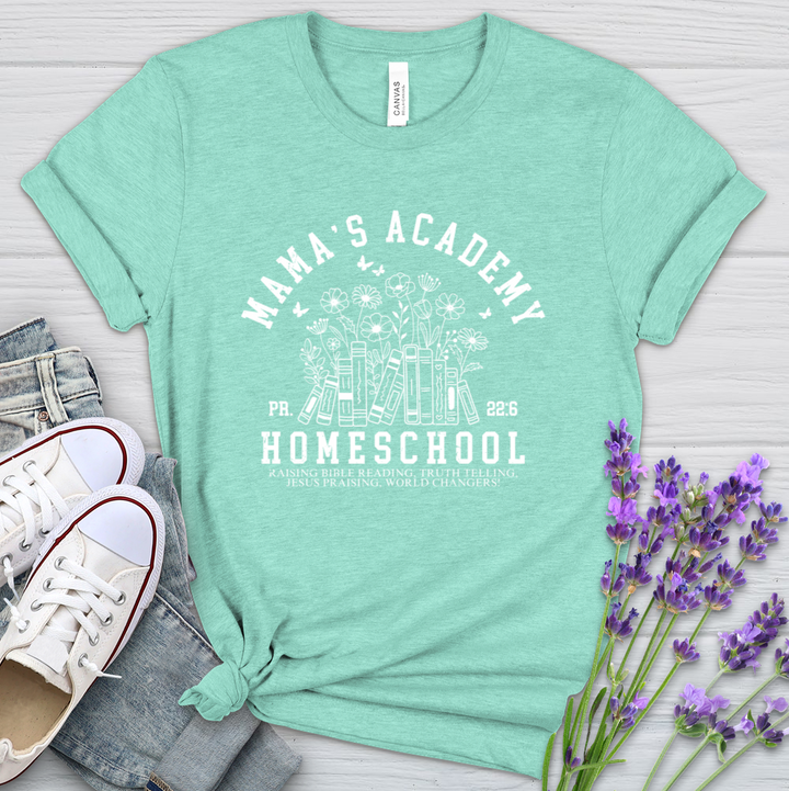 Homeschool Academy Heathered Tee