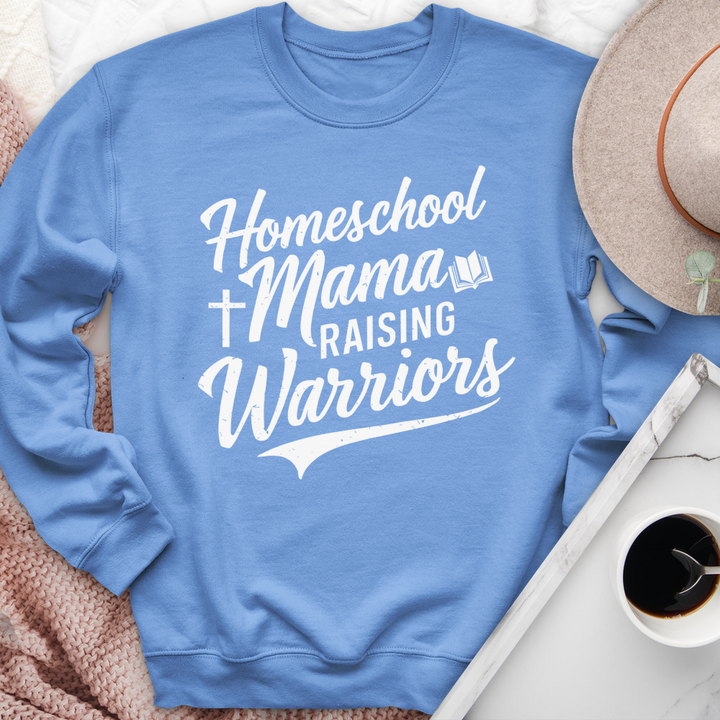 Homeschool Mama Raising Warriors Crewneck