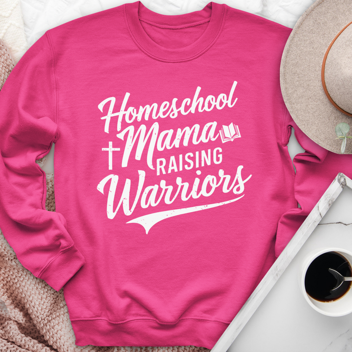 Homeschool Mama Raising Warriors Crewneck