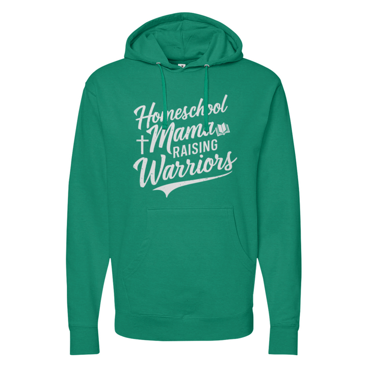 Homeschool Mama Raising Warriors Midweight Hoodie