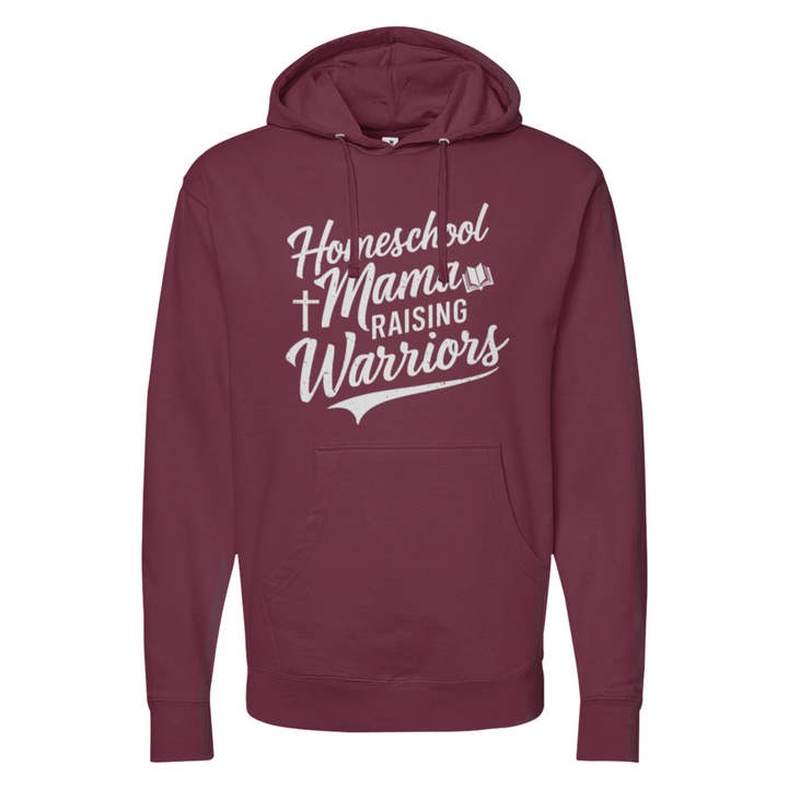 Homeschool Mama Raising Warriors Midweight Hoodie