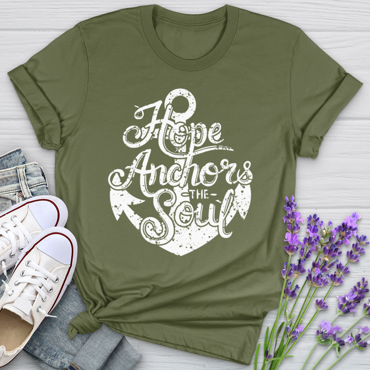 Hope Anchors Art Softstyle Tee