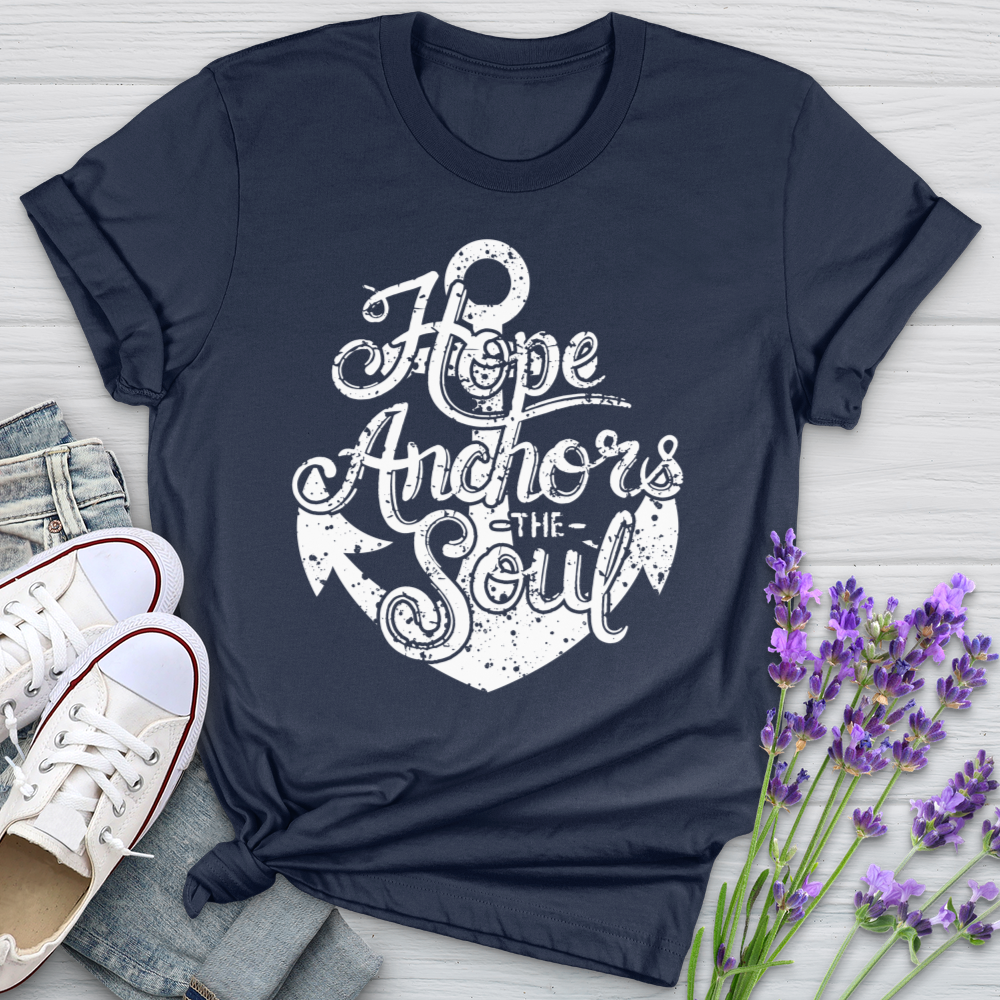 Hope Anchors Art Softstyle Tee