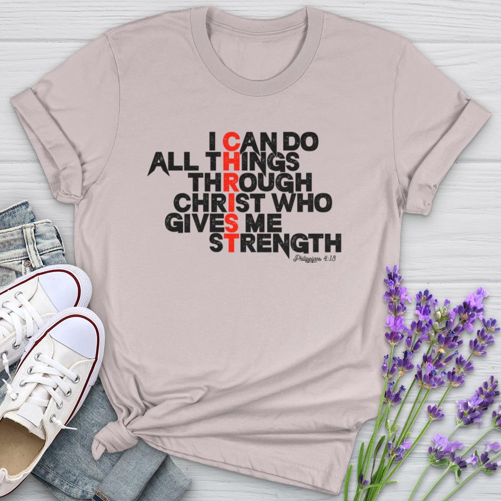 I Can Do All Things Through Christ Softstyle Tee