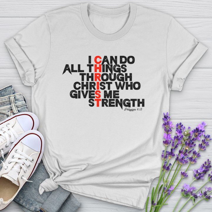 I Can Do All Things Through Christ Softstyle Tee