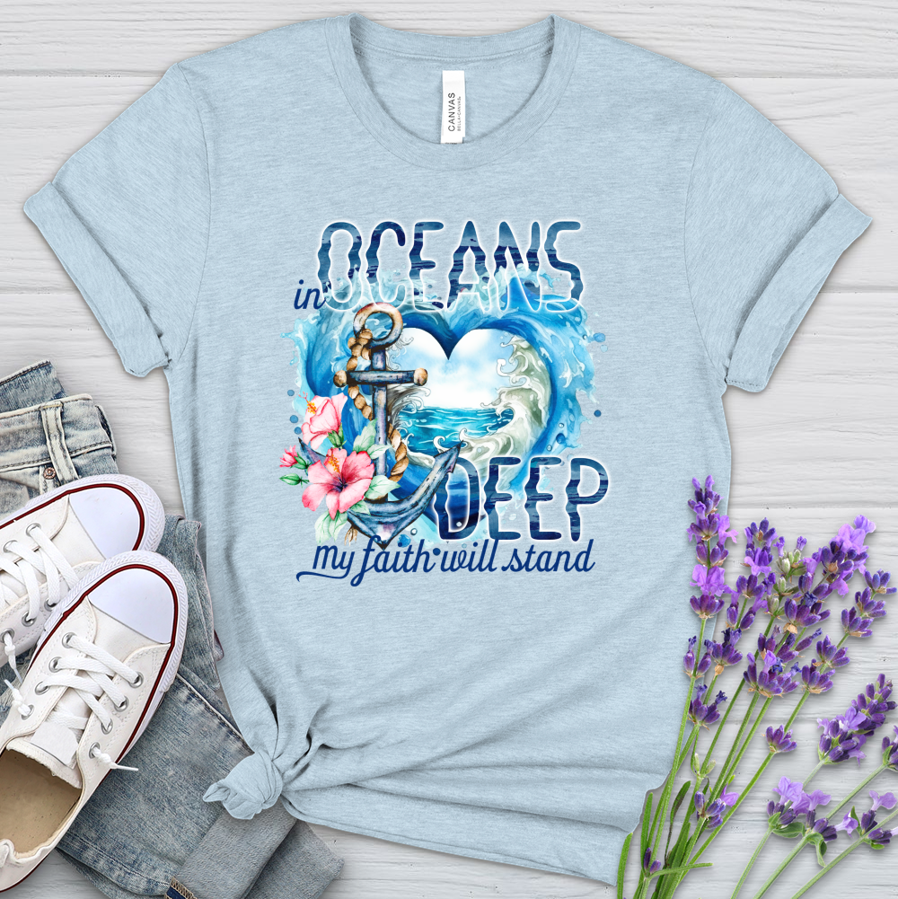 In Oceans Deep Daith Heathered Tee