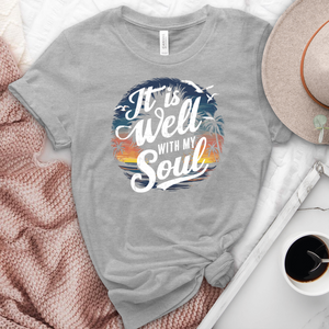 It is Well with My Soul Heathered Tee