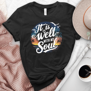 It is Well with My Soul Heathered Tee