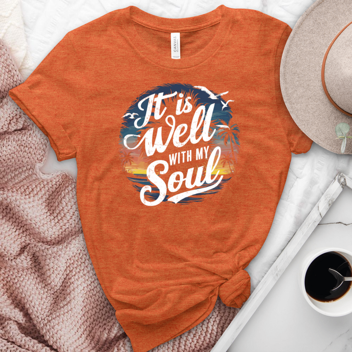 It is Well with My Soul Heathered Tee