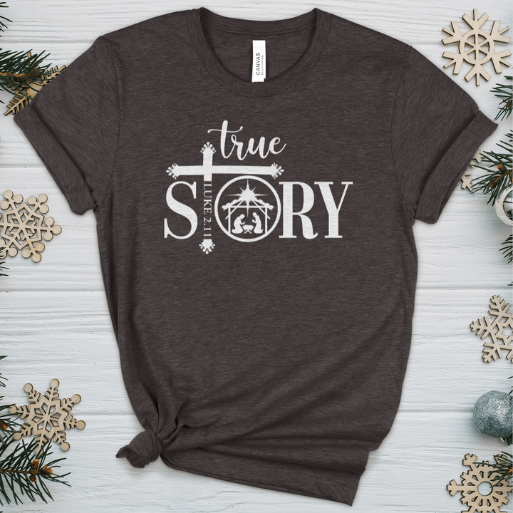 It’s a True Story Heathered Tee