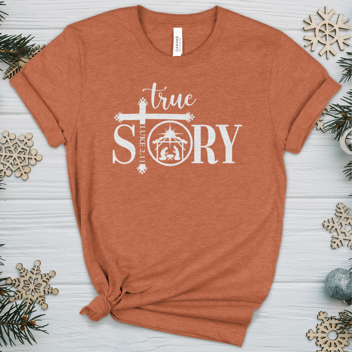 It’s a True Story Heathered Tee