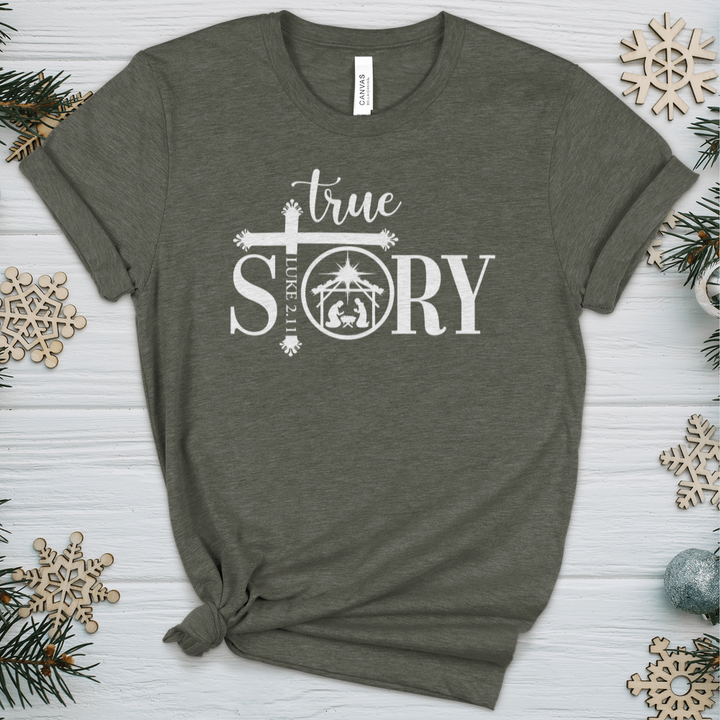 It’s a True Story Heathered Tee