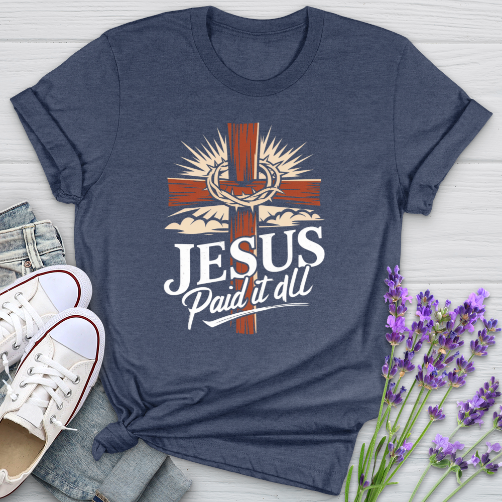 Jesus Paid It All Softstyle Tee