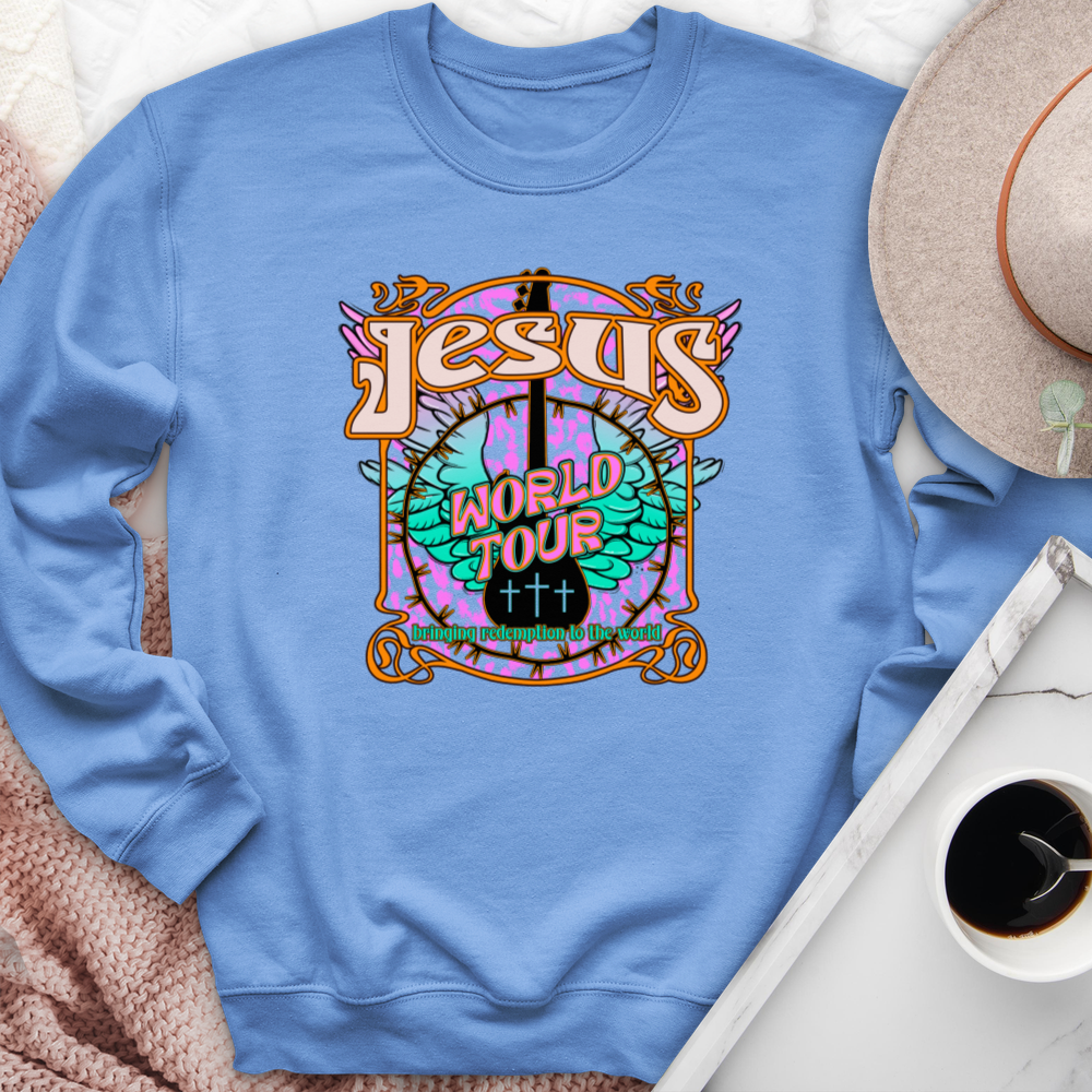 Jesus The World Tour Crewneck