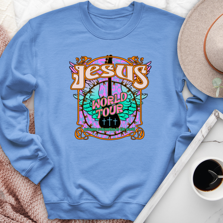 Jesus The World Tour Crewneck