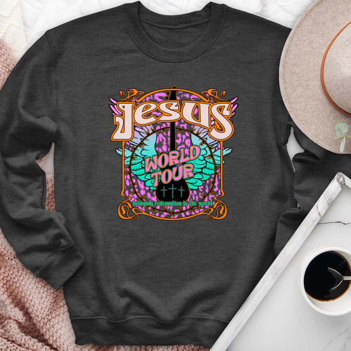 Jesus The World Tour Crewneck