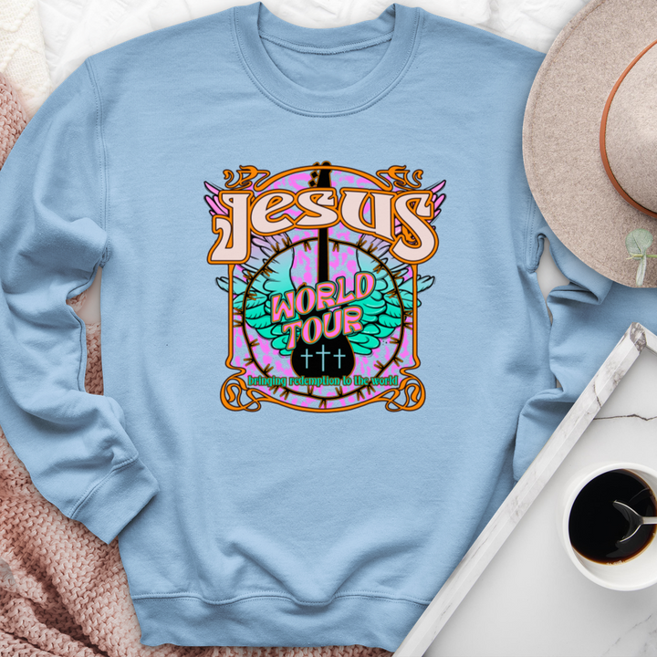 Jesus The World Tour Crewneck