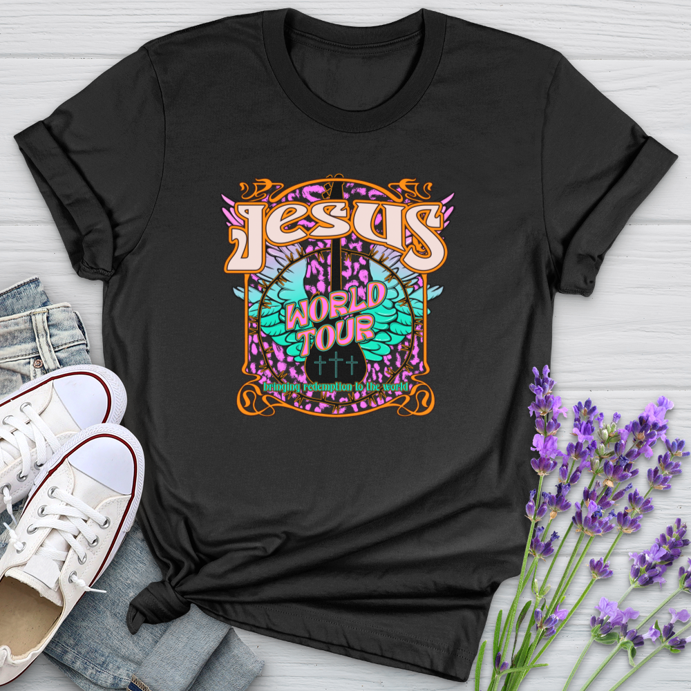 Jesus The World Tour Softstyle Tee