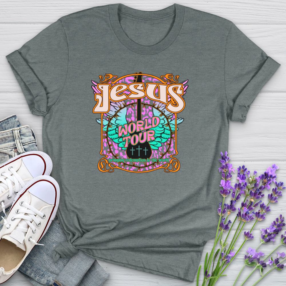 Jesus The World Tour Softstyle Tee