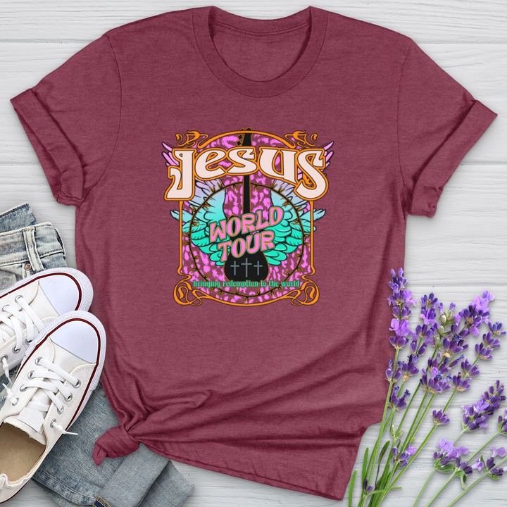 Jesus The World Tour Softstyle Tee