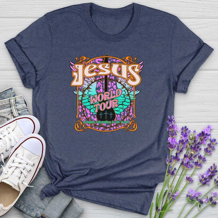 Jesus The World Tour Softstyle Tee