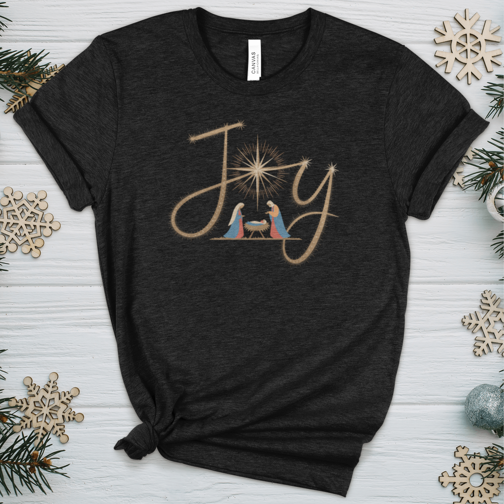 Joy Heathered Tee