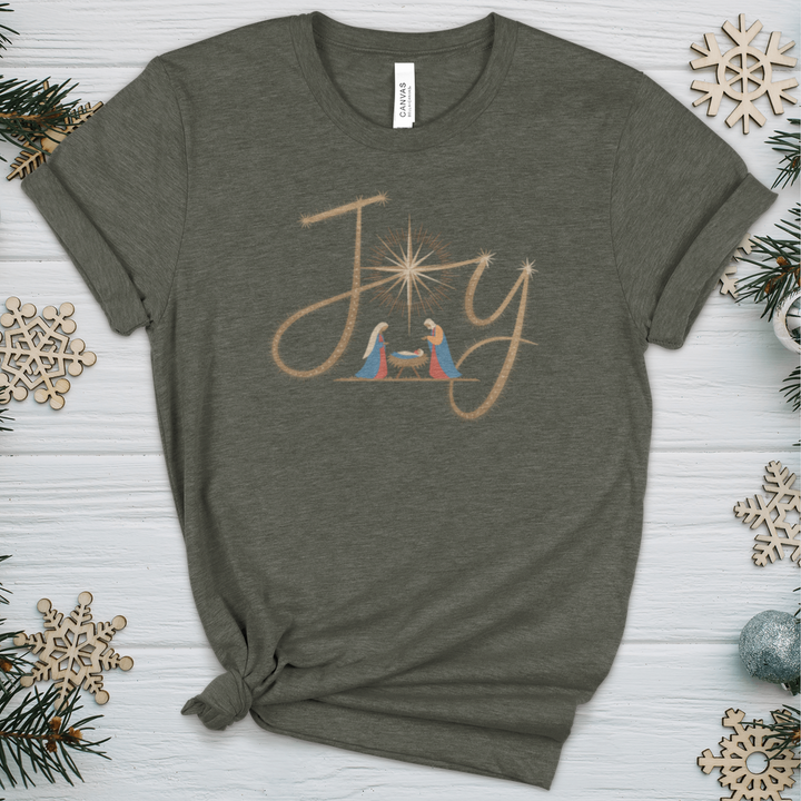 Joy Heathered Tee