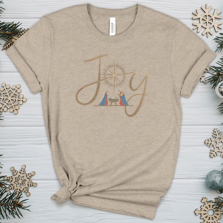 Joy Heathered Tee