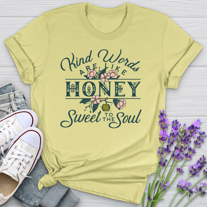 Kind Words Are Like Honey Softstyle Tee