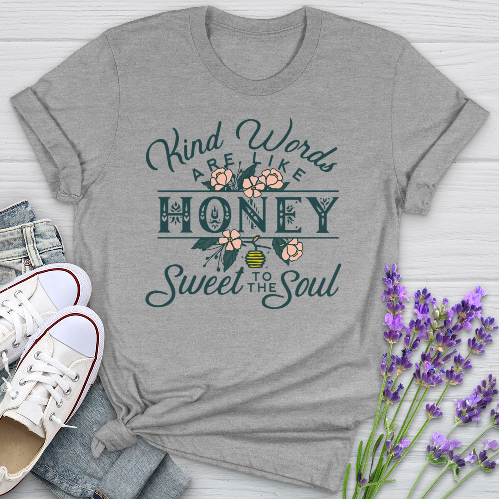 Kind Words Are Like Honey Softstyle Tee