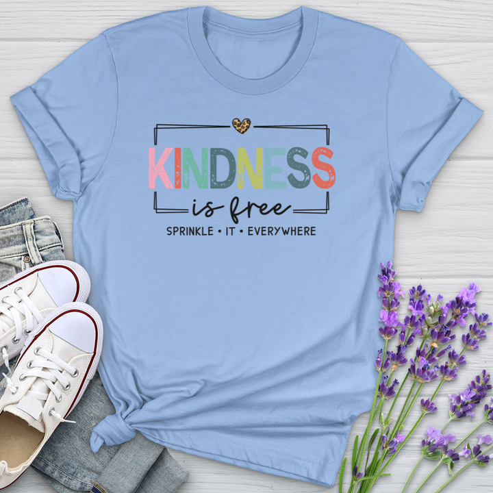 Kindness Is Free Softstyle Tee