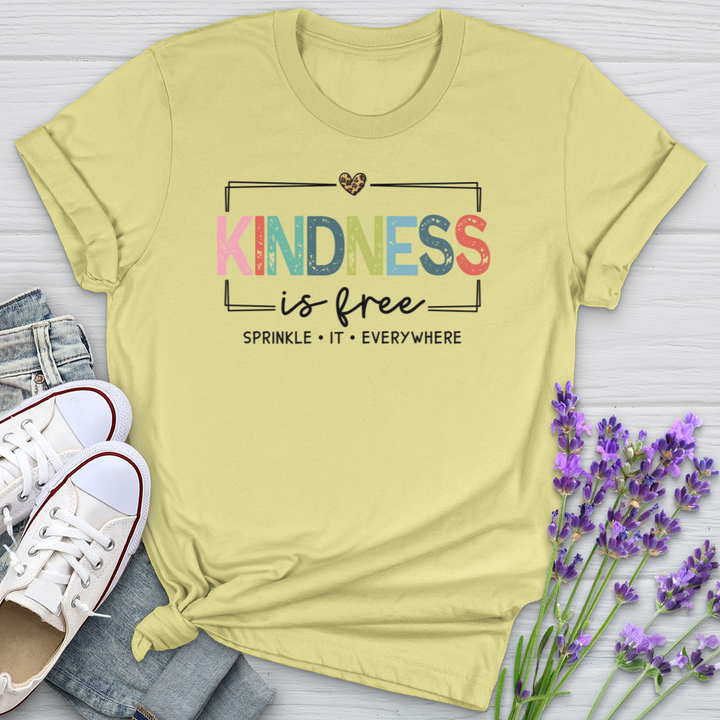 Kindness Is Free Softstyle Tee