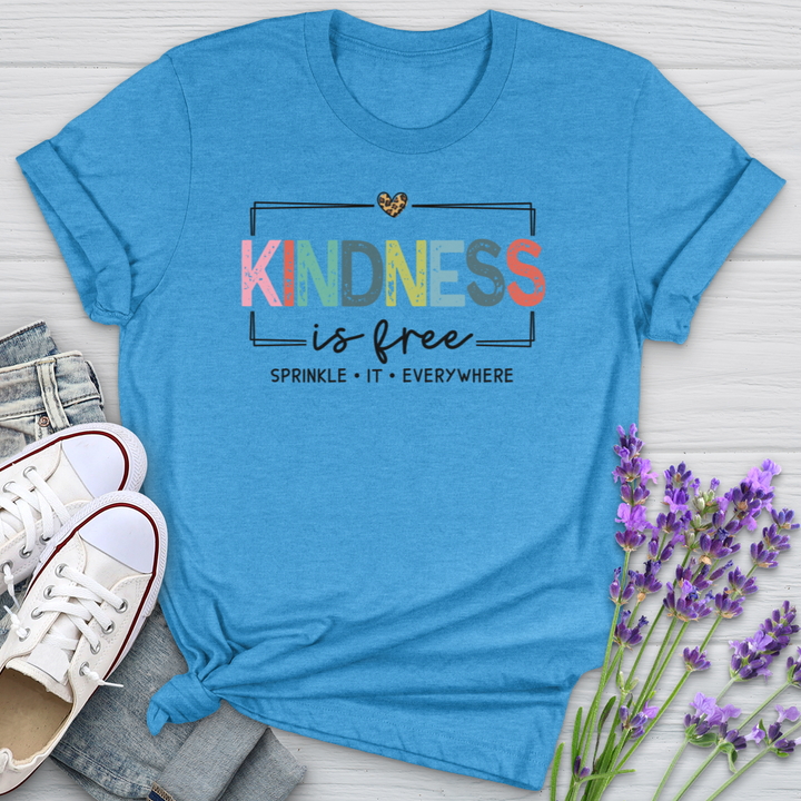 Kindness Is Free Softstyle Tee