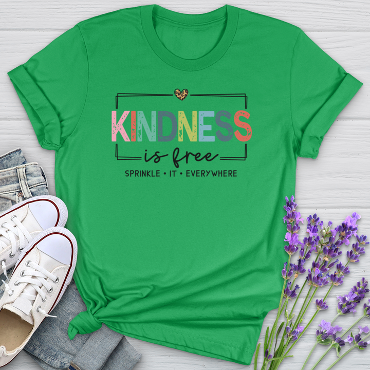 Kindness Is Free Softstyle Tee