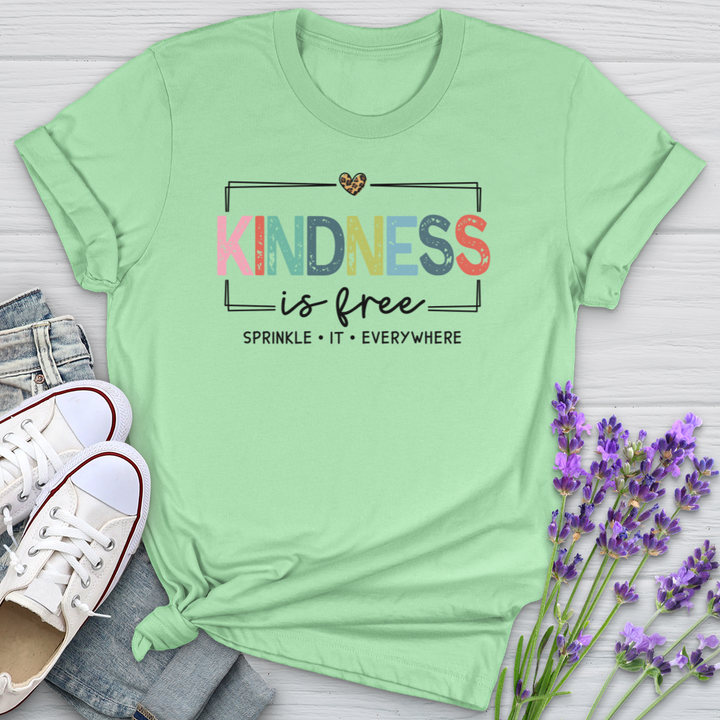 Kindness Is Free Softstyle Tee