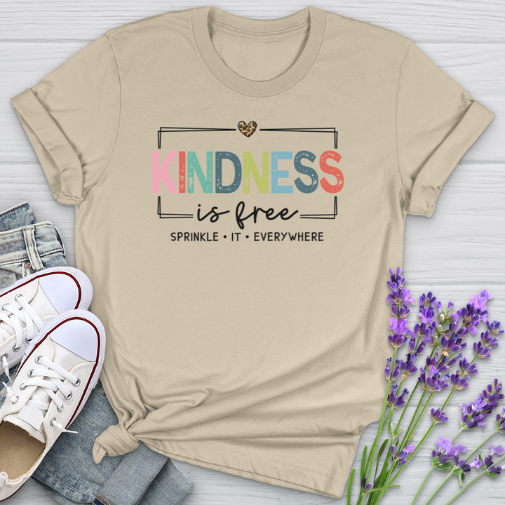 Kindness Is Free Softstyle Tee