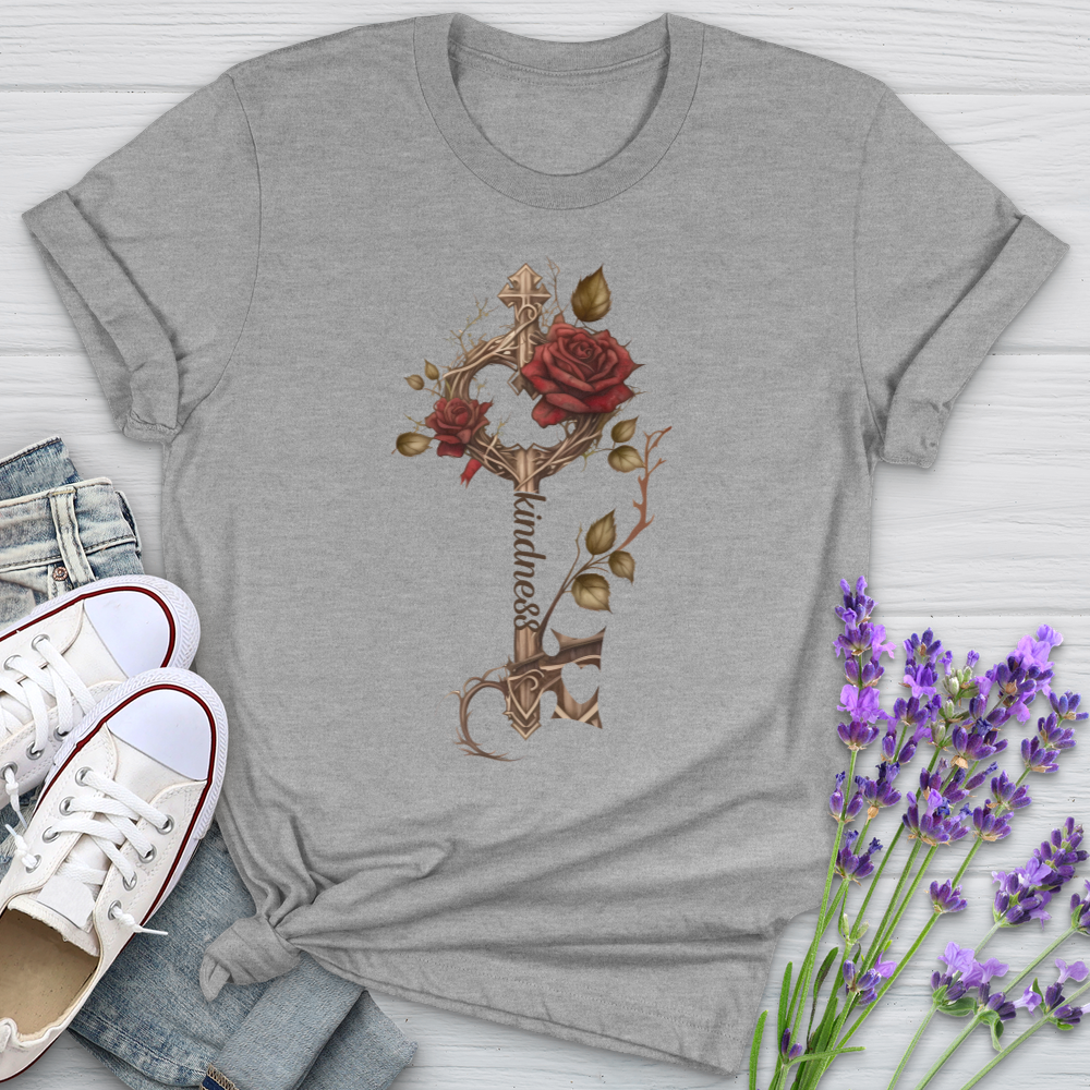 Kindness is Key Heart Softstyle Tee