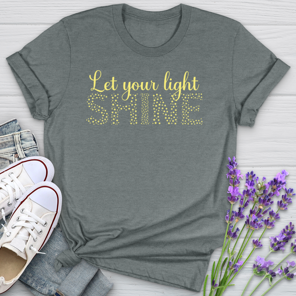 Let Your Light Shine Softstyle Tee