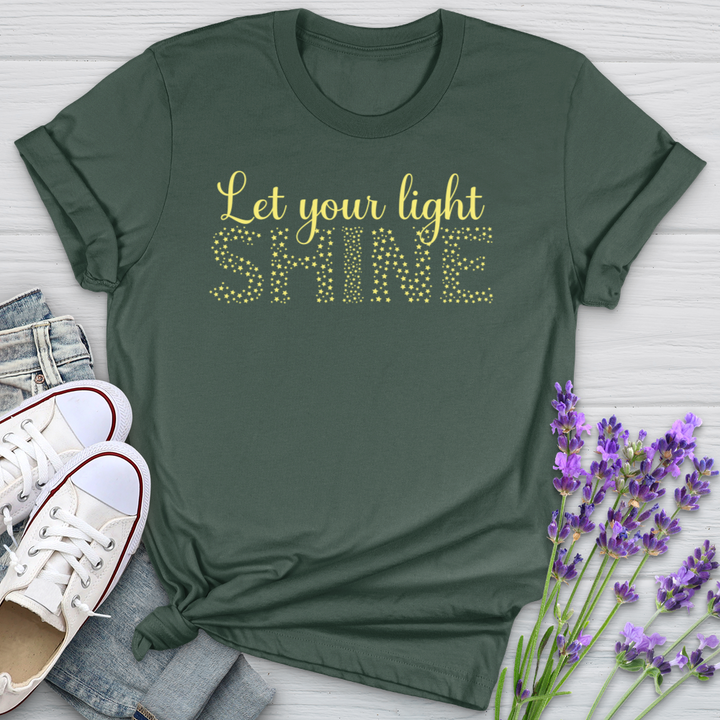 Let Your Light Shine Softstyle Tee