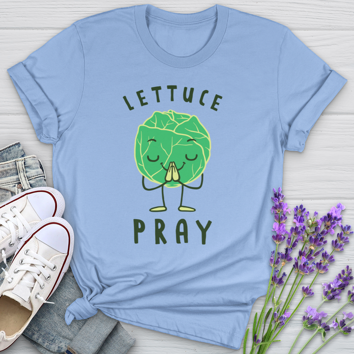 Lettuce Pray 01 Softstyle Tee