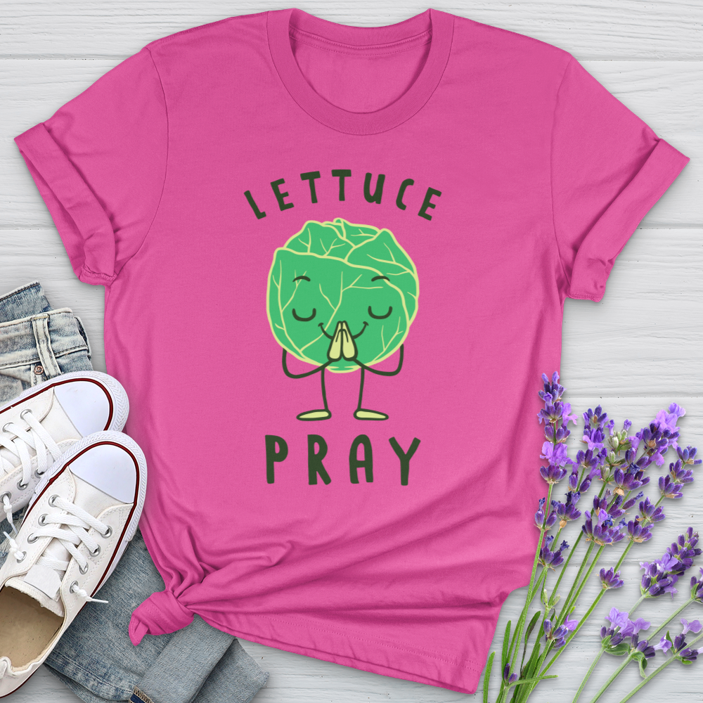 Lettuce Pray 01 Softstyle Tee